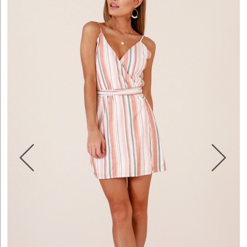 NWT orange stripe dress 🍊
